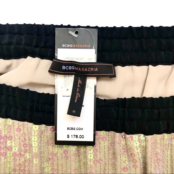 🌟NWT🌟 BCBGMaxAzria Sequin Skirt (size M) - Picture 4 of 6